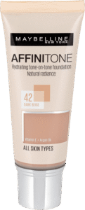 Maybelline New York Affinitone Tečni puder 42 Dark Beige