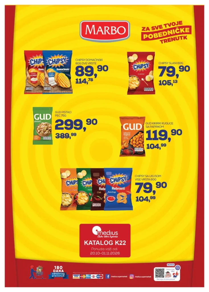 Medius katalog, strana 1
