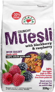Musli Crunchy Kup Mal 320 g Vitalia