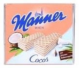 Napolitanke Kokos 75 g Manner