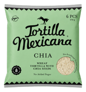Tortilla Mexicana Chia 370 g