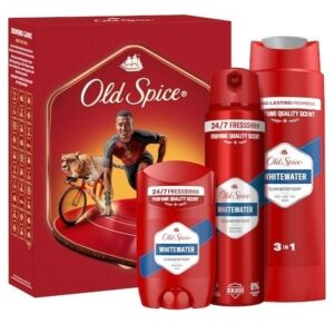 Set Old Spice Iron White St+sp+sg