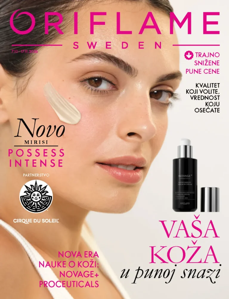 Oriflame katalog, korica