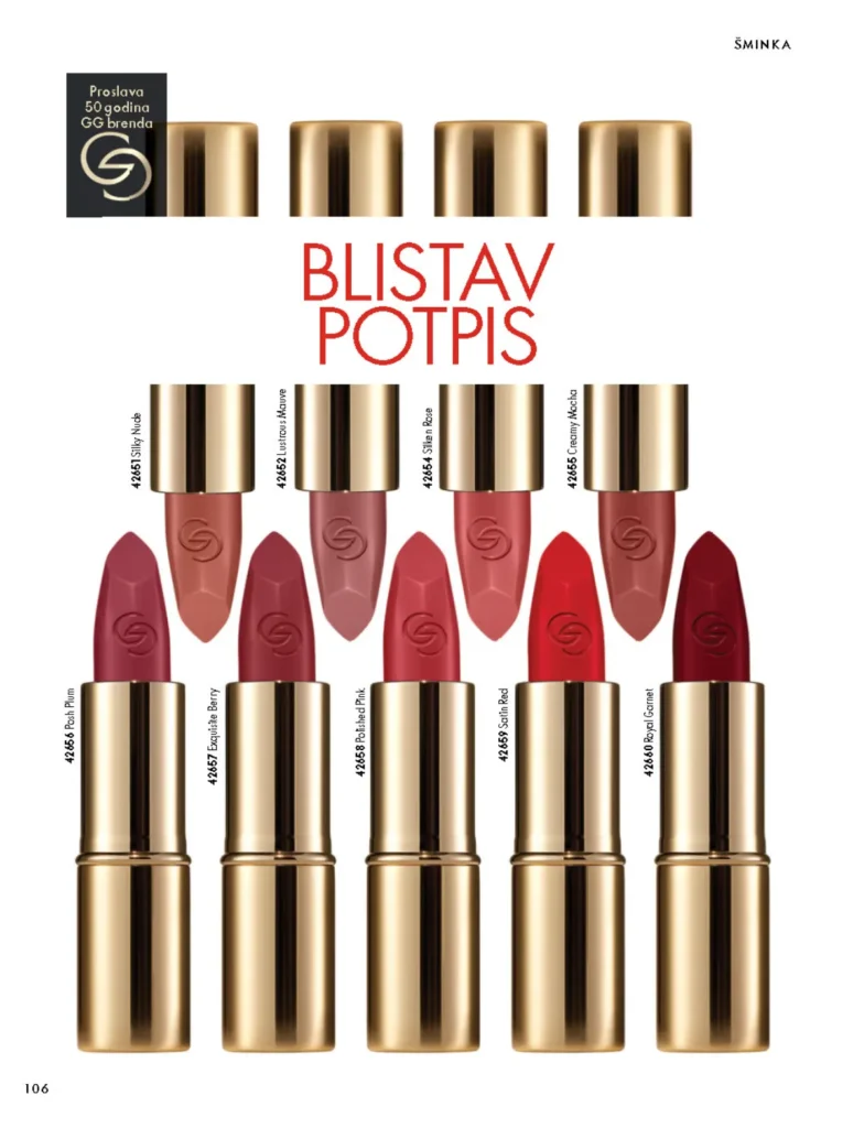 Oriflame katalog, strana 106