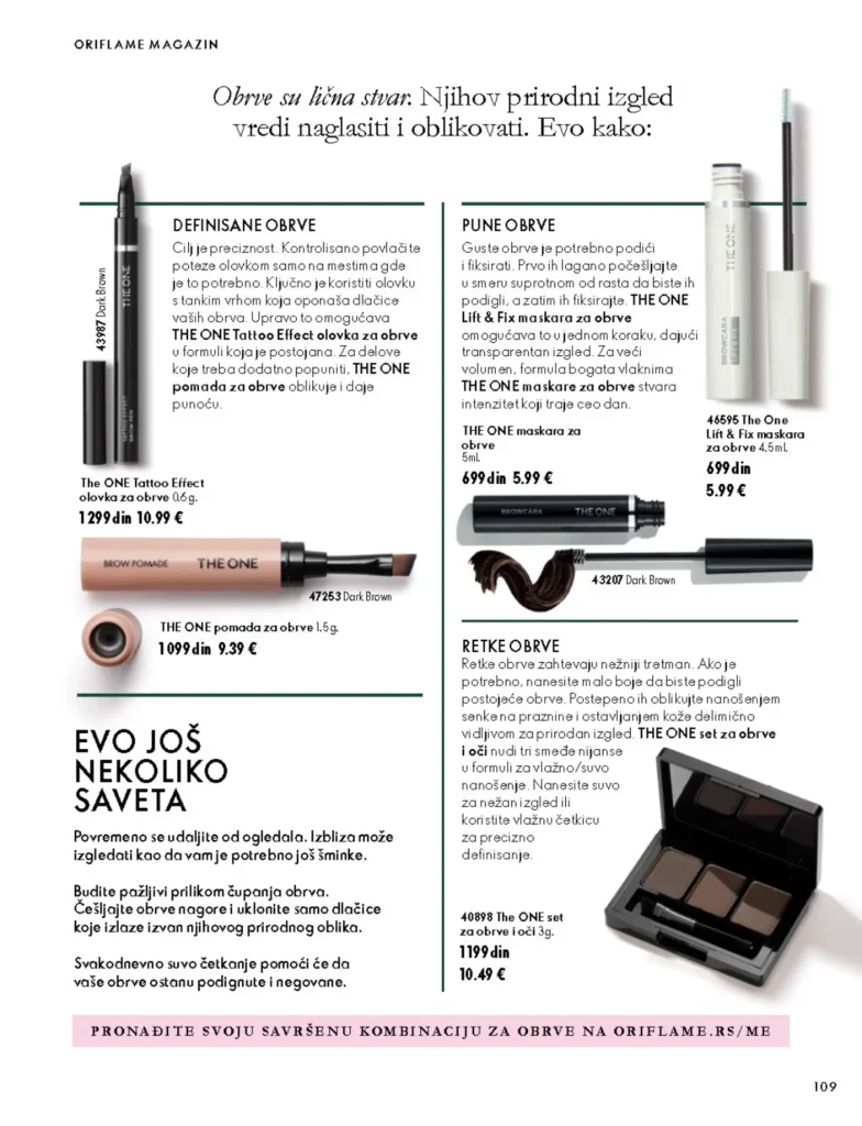 Oriflame katalog, strana 109
