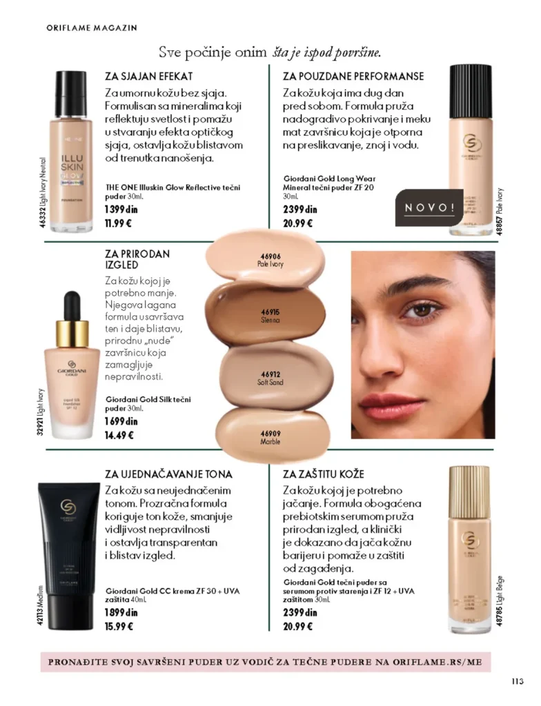 Oriflame katalog, strana 113