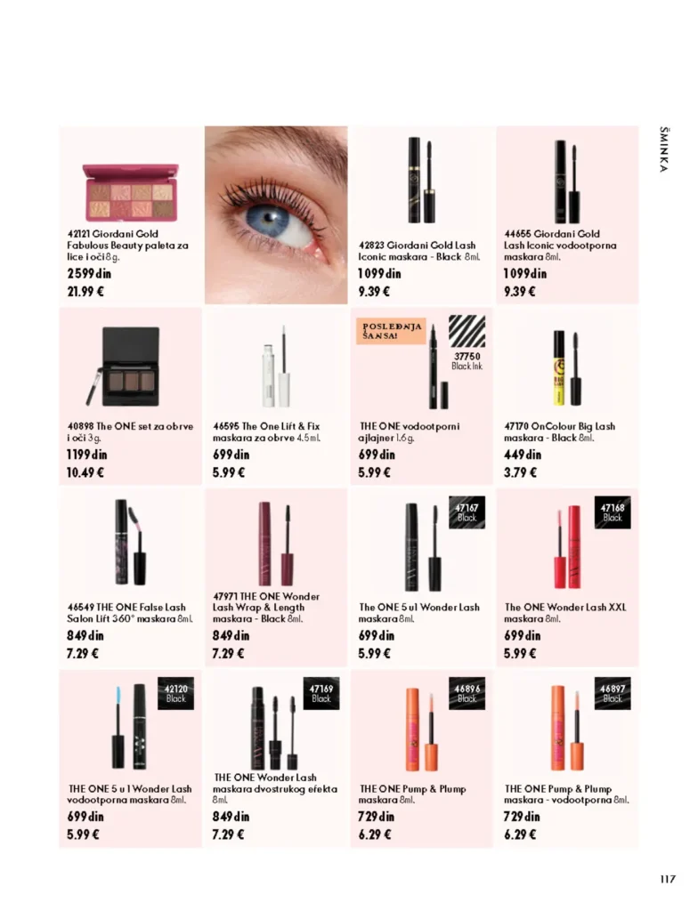 Oriflame katalog, strana 117