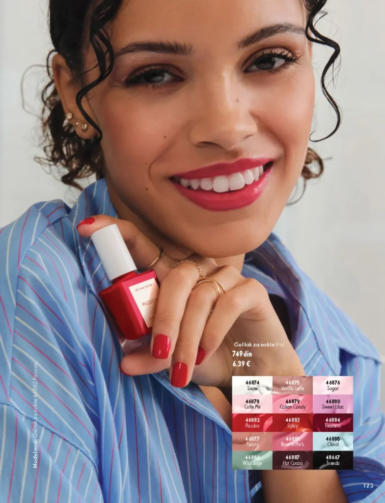 Oriflame katalog, strana 123