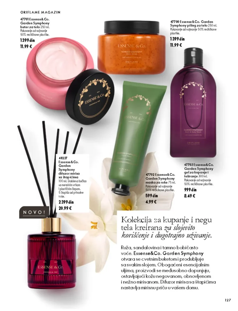 Oriflame katalog, strana 127