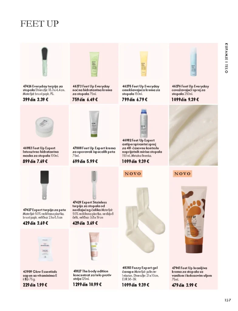 Oriflame katalog, strana 137