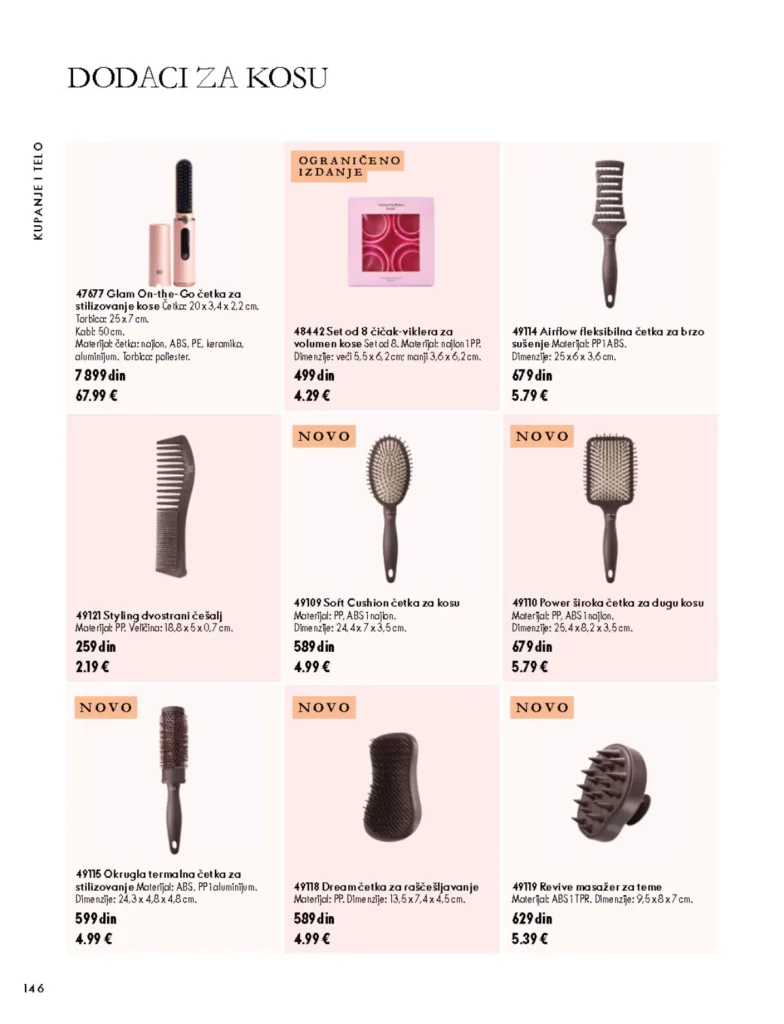 Oriflame katalog, strana 146