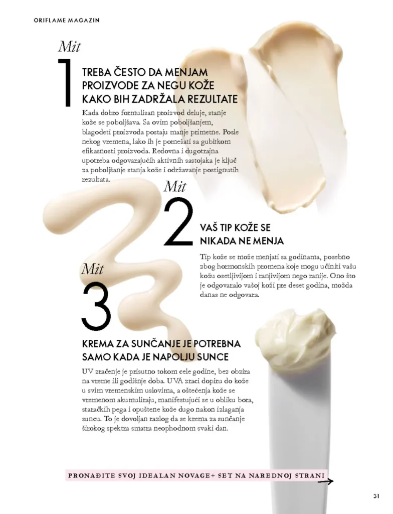 Oriflame katalog, strana 31
