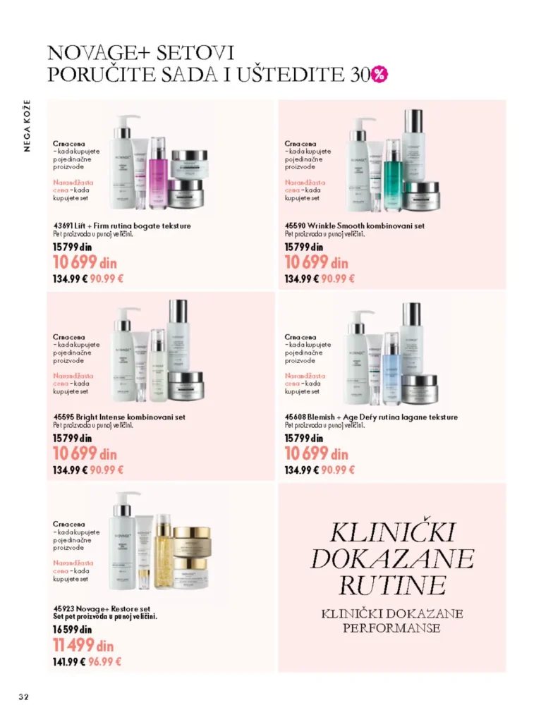 Oriflame katalog, strana 32