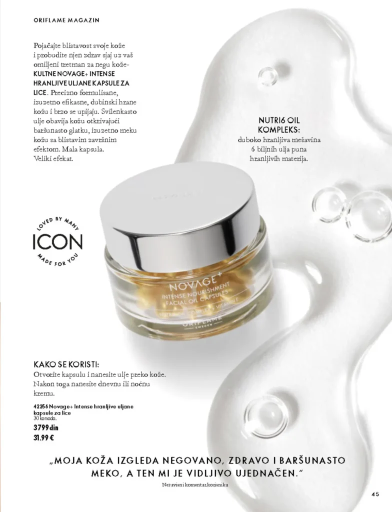 Oriflame katalog, strana 45