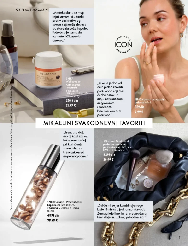 Oriflame katalog, strana 51