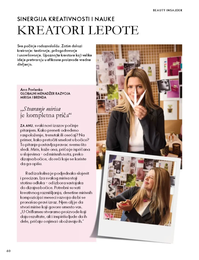 Oriflame katalog, strana 60
