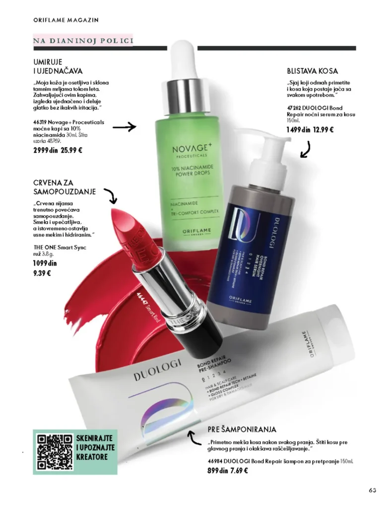 Oriflame katalog, strana 63