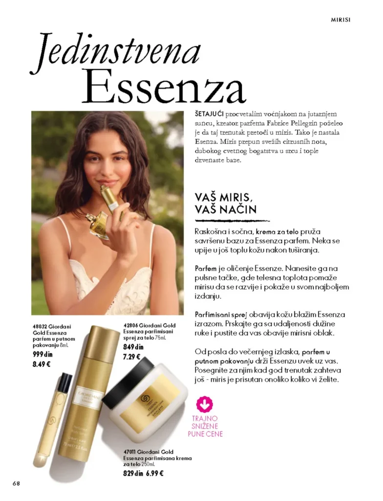 Oriflame katalog, strana 68