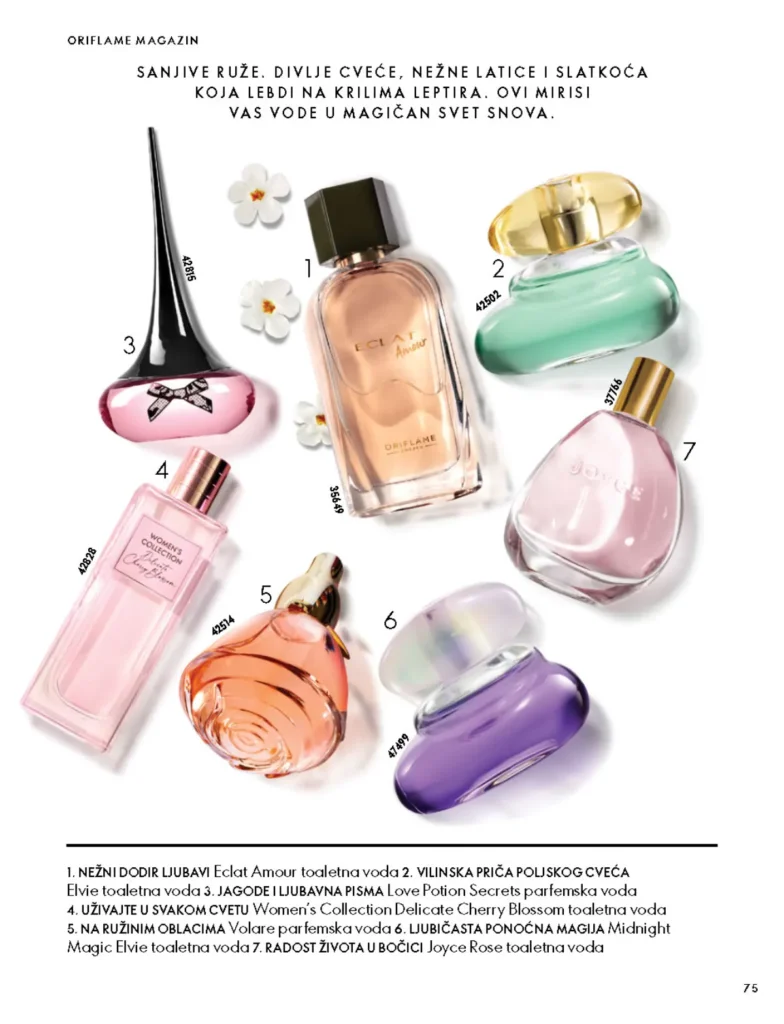 Oriflame katalog, strana 75