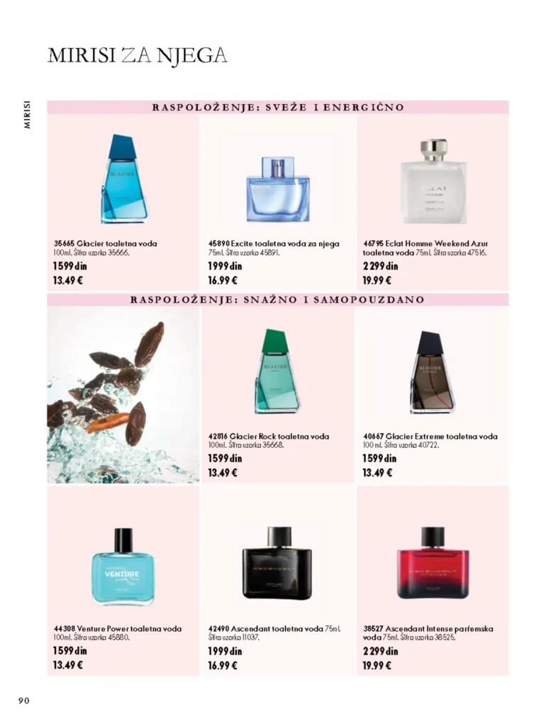 Oriflame katalog, strana 90