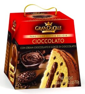 Granducale Panettone Masni Biskvit sa Čokoladom 750 g