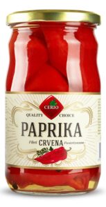 Paprika filet Cerio 680 g Crvena Kozmetik