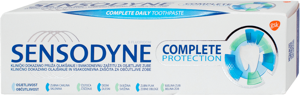 zp Sensodyne Comp Prot 75 ml Adr/blk