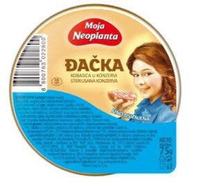 Kobasica Đačka u Konzervi 75 g Neopl
