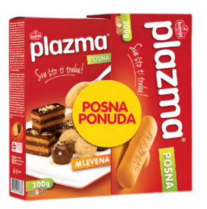 Bambi keks Mlev Plazma Posna 2x 300 g