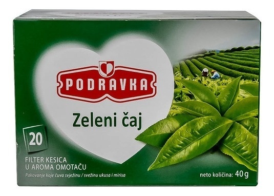 Podravka čaj Zeleni 40 g