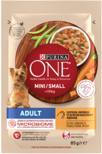 Preliv za pse pilet. adult mini One 85 g