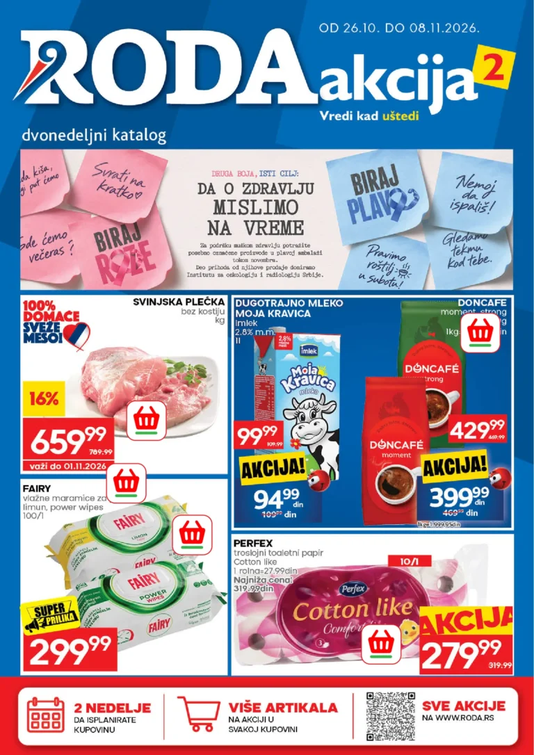 Roda katalog, korica