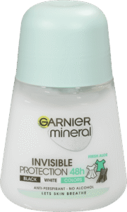 Garnier Mineral Deo Invisible Black/ White & Colors Fresh Roll-on 50 ml