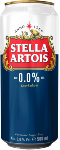 Pivo Stella Artois 0.0% 0,5 l Can