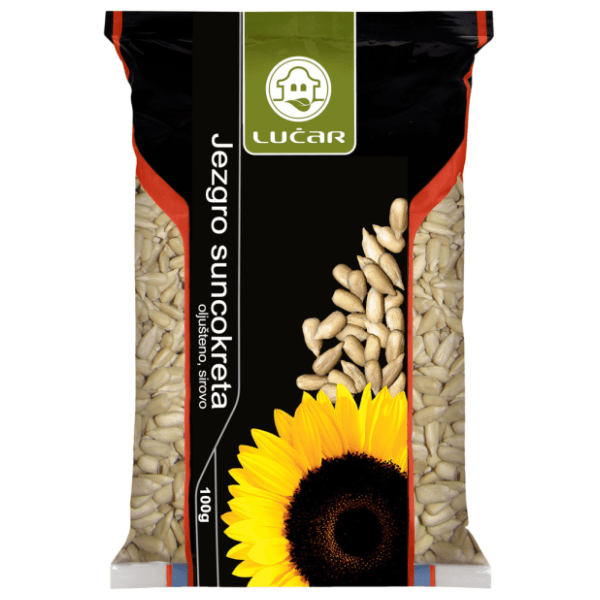 Suncokret Jezgro Sirovo 100 g Lučar