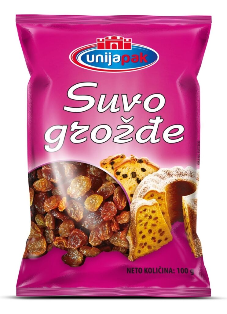 Suvo Grozdje 100 g Unijapak
