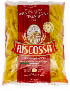 Testenina Penne zitoni 0500 Riscossa 24