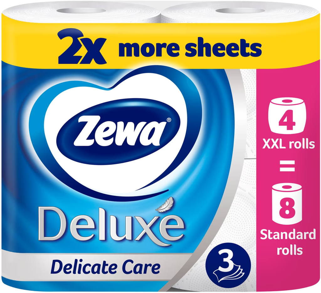 tp Deluxe Delicat Care Xxl 4/1 Zewa