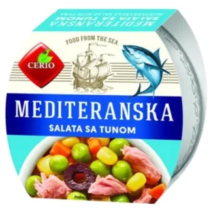 tuna salata mediteranska cerio 160 g kozmetik