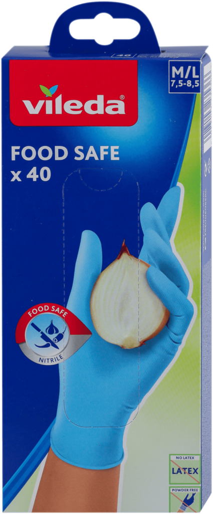 Rukavice Food Safe 40 M/l Vileda