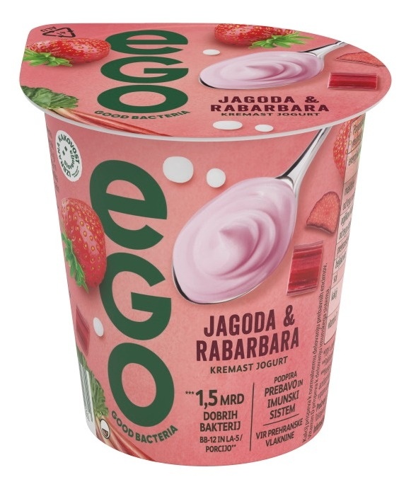 Dukat probiotik Ego Jag Rabarb 330 g