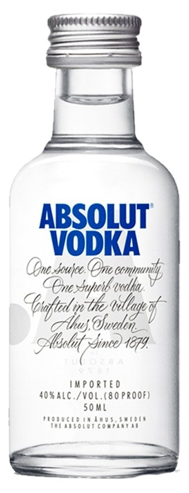 Vodka Absolut 0.05 l