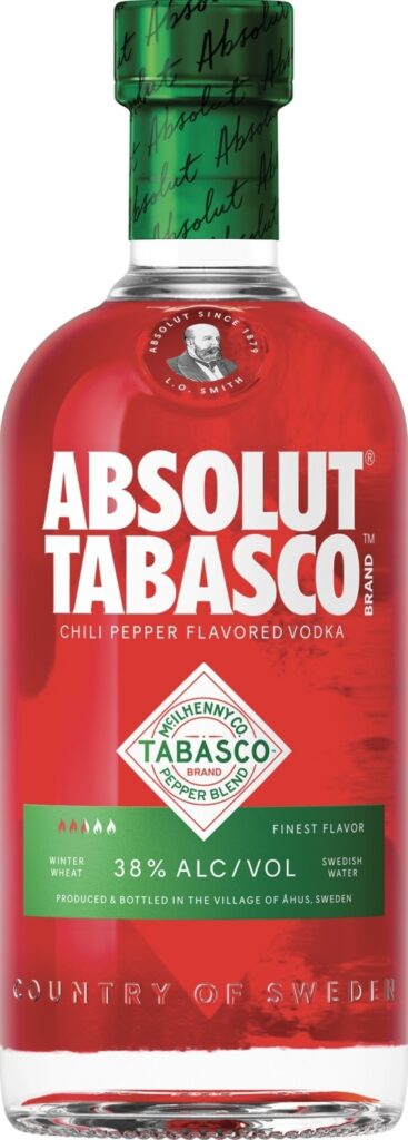 Votka Absolut Tabasco 0,7 l