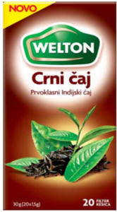 Čaj Crni 30 g Welton
