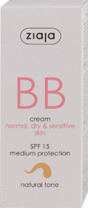 Krema Ziaja bb Spf15 Natural 50 ml